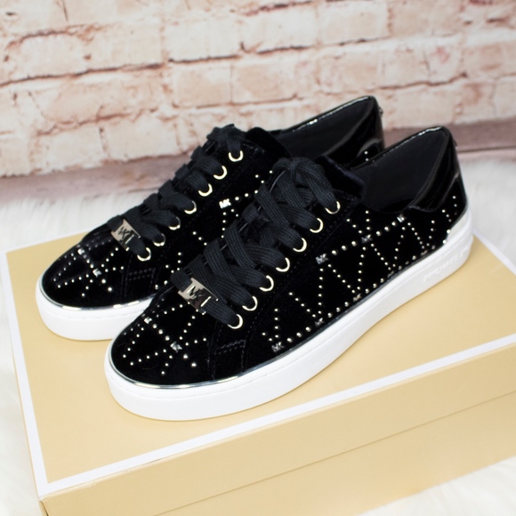 michael kors velvet sneakers
